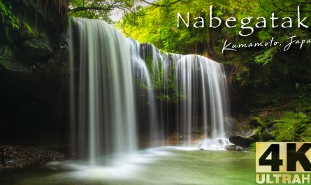 Nabegataki waterfall Kumamoto Japan, Japan's most beautiful waterfalls