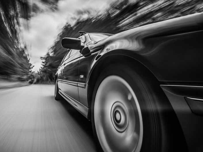 BMW in motion