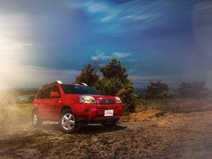 Nissan X-Trail in action