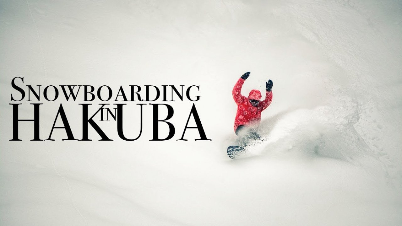 Snowboarding in Hakuba